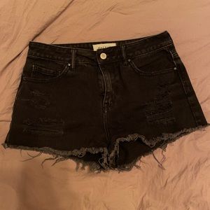 PacSun high rise cutoff shorts
